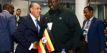 وزير الخارجية يلتقي وزير الدولة للشئون الخارجية الأوغندي 