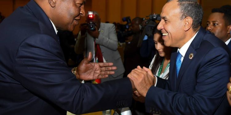 وزير الخارجية يلتقي رئيس جمهورية أفريقيا الوسطى ورئيس وزراء الكاميرون