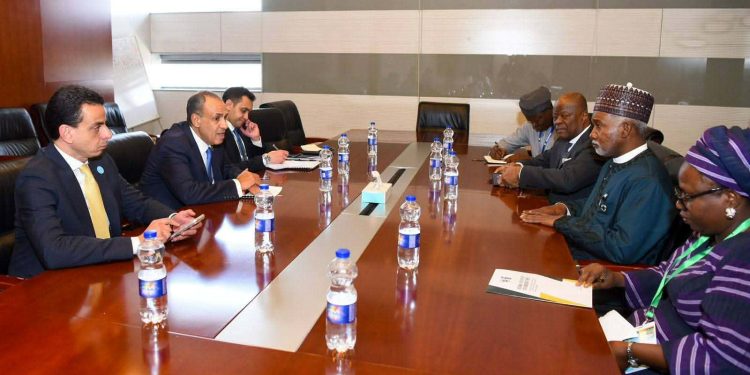 • وزير الخارجية يلتقي نظيره النيجيري 