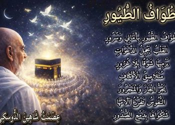 طُوَافُ الطُّيُور …