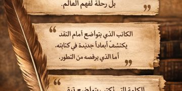 الكاتب الحقيقي لا يجلس على برج عاجي