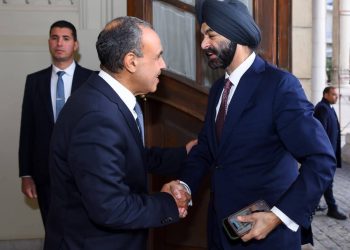 وزير الخارجية يستقبل رئيس مجموعة البنك الدولي