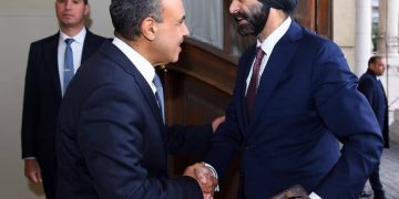 وزير الخارجية يستقبل رئيس مجموعة البنك الدولي