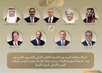 وزير الخارجية يواصل اتصالاته المكثفة مع الأطراف الإقليمية والدولية لخفض التصعيد بالمنطقة