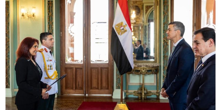 اعتماد سفيرة مصرية بباراجواي