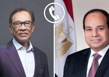 الرئيس السيسي يتلقى اتصالا هاتفيا من رئيس وزراء ماليزيا