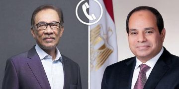 الرئيس السيسي يتلقى اتصالا هاتفيا من رئيس وزراء ماليزيا