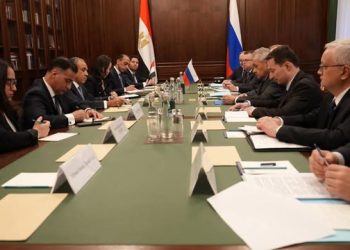 وزير الخارجية يلتقي سكرتير مجلس الأمن القومي الروسي