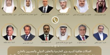 اتصالات هاتفية مكثفة لوزير الخارجية لبحث تصاعد التوترات الإقليمية