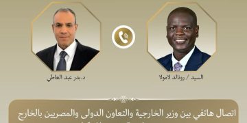 اتصال هاتفي بين وزير الخارجية ونظيره الجنوب أفريقي لبحث التطورات الإقليمية