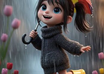 حين يبتسم المطر