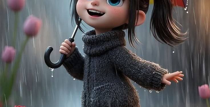 حين يبتسم المطر