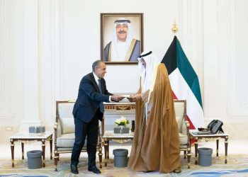 وزير الخارجية يلتقي مع سمو الشيخ صباح خالد الحمد المبارك الصباح ولي عهد دولة الكويت الشقيقة