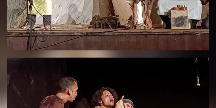 عرض “طائر” على مسرح قصر ثقافة الأنفوشي