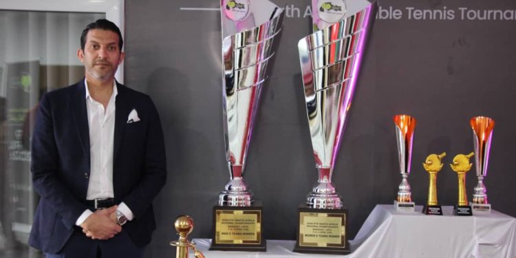 مراسم تتويج ببطولة شمال افريقيا تنس طاولة 